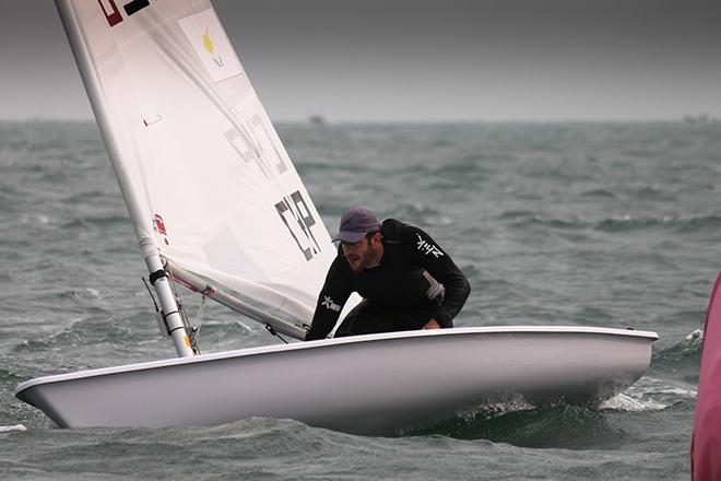 Pavlos Kontides (CYP) leads the way with double opening day bullets in the Laser © ISAF 